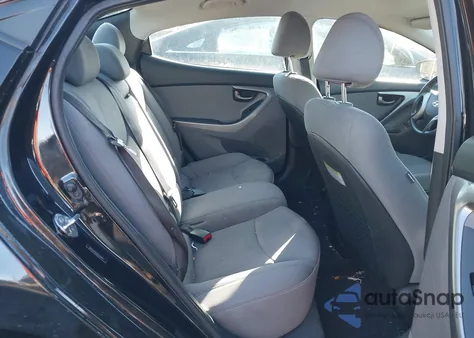 2013 Hyundai Elantra Gls z USA, uszkodzony, nr VIN 5NPDH4AE9DH369511